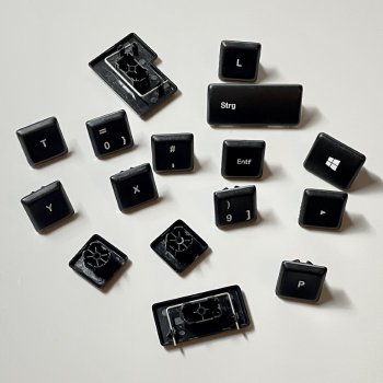 Preview: Logitech K520 MK520 Ersatz- Tasten /Keycaps Ersatzteil